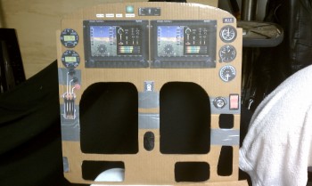 Initial Instrument Panel View