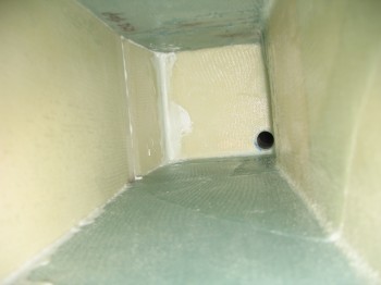1-ply BID tape (front/left corner)