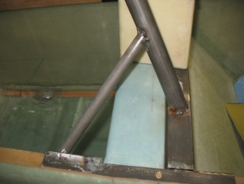 Right side support tube