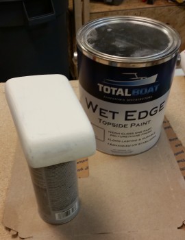 Painting GPS antenna cover