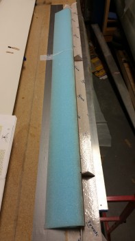 Foam attached to tube