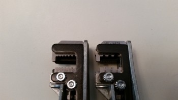 Wire cutter blades switched