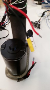 Fixing motor wiring