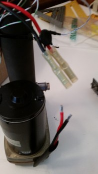 Fixing motor wiring