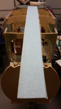 Scrap blue foam for NG30 cover sides