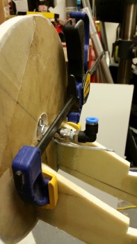 Keeping pitot tube in place