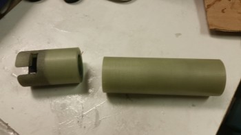 Joining pitot tube G10 sleeves together