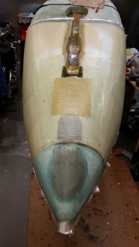 Kevlar & BID skid plate overlay layup