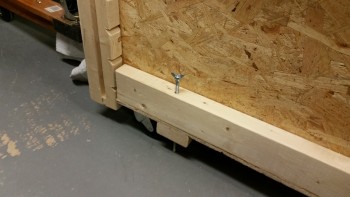First use of support bolts