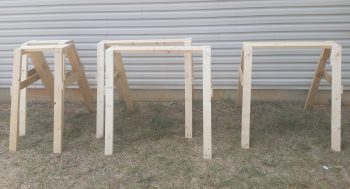 Initial Sawhorses Complete