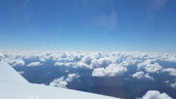 Flying high! 10,500 ft