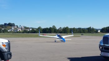 On the ramp at Parkersburg, WV