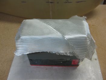 Scrap glass-Battery tray