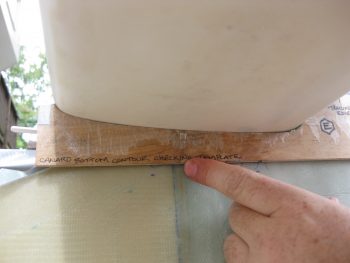 Trimming nose sidewall