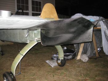 Rear profile with cowling in place