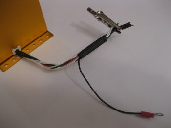 Trio pitch servo - prepping wires