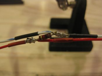 Volt reg resistor for AG6 warning annunciator