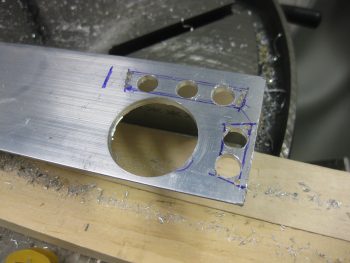 Drilling out D-Sub slots in PQD bracket