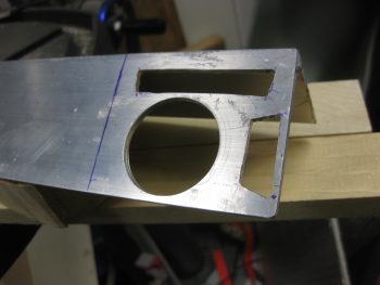 Connector holes made in PQD bracket