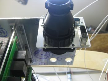 PQD bracket mounted - view from below