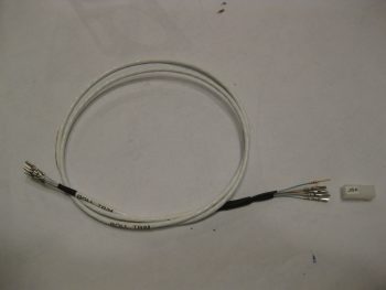 5-wire roll trim & ELT GPS cable ends terminated