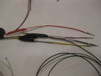 Landing Brake harness wires AMP CPC pins