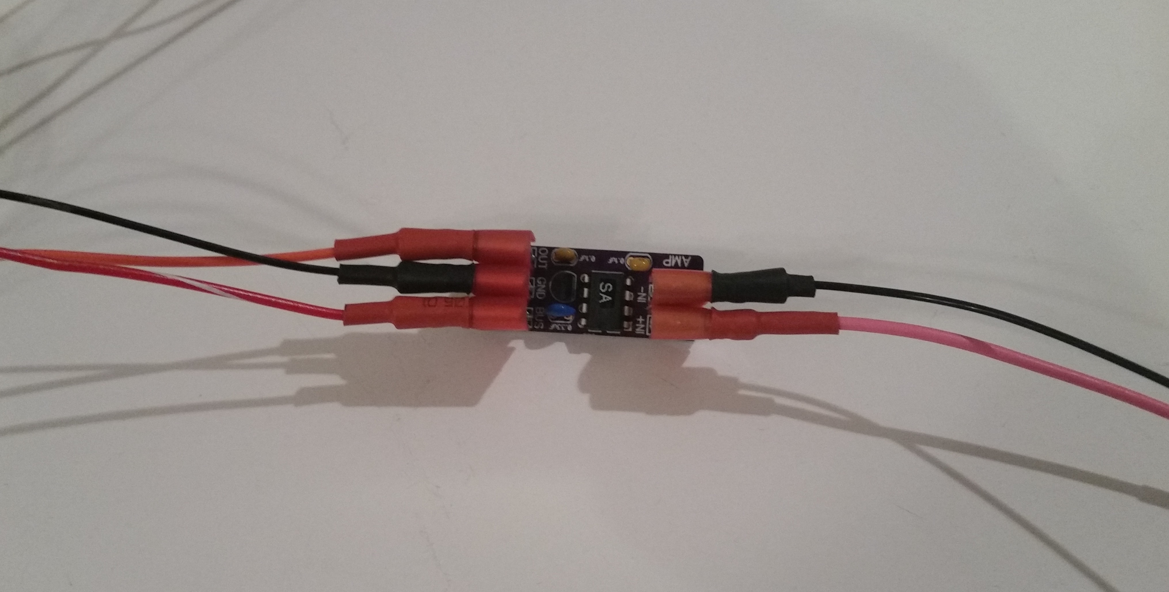 Spark Advance AD626 Op Amp Board connected A Long EZ Push